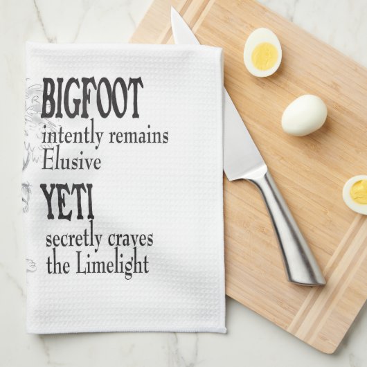 Bigvoetdoek Theedoek (Quarter Fold)