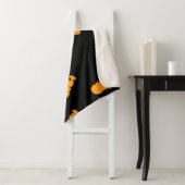 Bigvoetsporen bij zonsondergang sherpa deken (In situ)