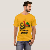 BigWheel, STREET RACER T-shirt (Voorkant volledig)