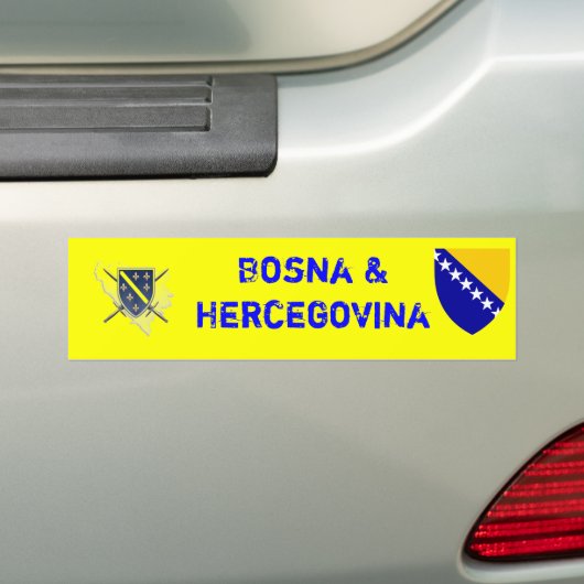 BiH-Bumpersticker Bumpersticker (Op auto)