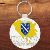 BiH Map Sleutelhanger (Voorkant)