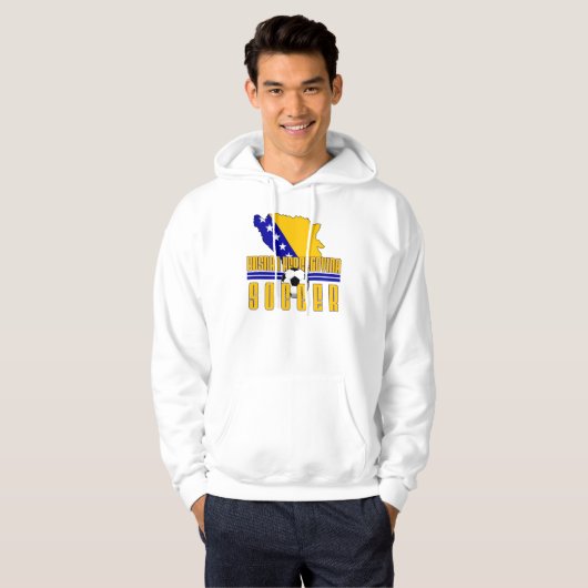 BiH Soccer Hoodie (Voorkant volledig)