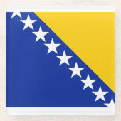 BiH Vlag Onderzetter (Voorkant)