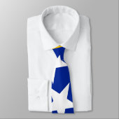 BiH Vlag Onderzetter Stropdas (Gebonden)