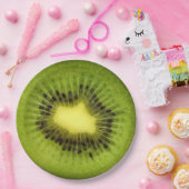Bii Sectional Kiwi Fruit Print Funny Paper Bord (Feest)