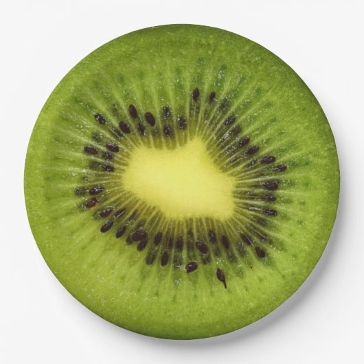 Bii Sectional Kiwi Fruit Print Funny Paper Bord (Voorkant)