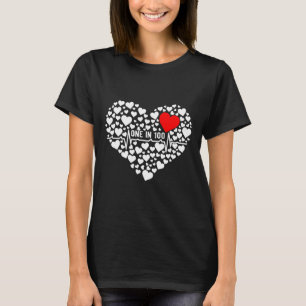 Bij 100 CHD-strijders waren congenitale hartaandoe T-shirt