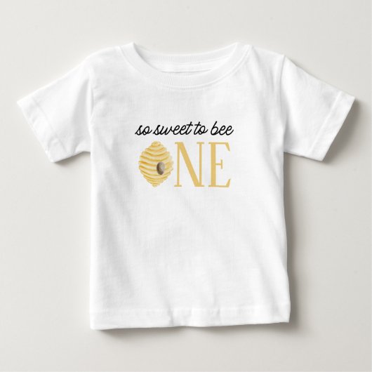 Bij 1e verjaardag Sweet to Bee One (Voorkant)