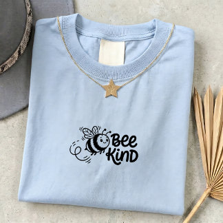 Bij-achtige tuin grafische T-shirt