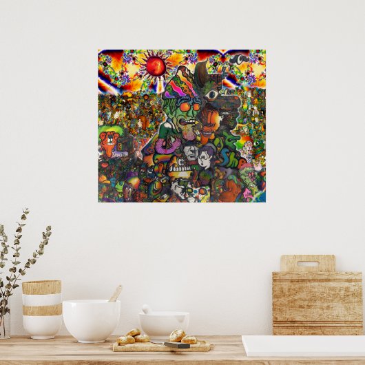 Bij Adj Composite Poster (Keuken)