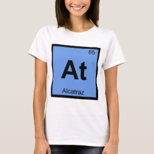 Bij - Alcatraz Gevangenis Chemie Periodiek Systeem T-shirt