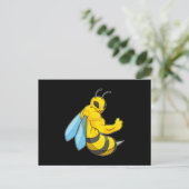 Bij als bodybuilder briefkaart (Staand voorkant)