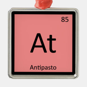 Bij - Antipasto Voorgerecht Chemie Periodiek Syste Metalen Ornament