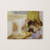 Bij Aphrodite's Cradle by Sir Lawrence Alma Tadema Legpuzzel (Horizontaal)