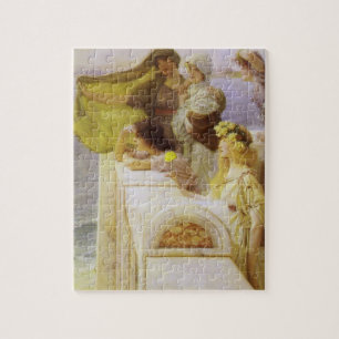 Bij Aphrodite's Cradle by Sir Lawrence Alma Tadema Legpuzzel