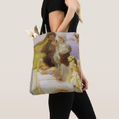 Bij Aphrodite's Cradle by Sir Lawrence Alma Tadema Tote Bag (Dichtbij)