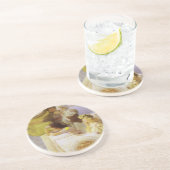 Bij Aphrodite's Cradle by Sir Lawrence Alma Tadema Zandsteen Onderzetter (Zijkant)