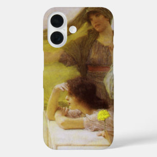 Bij Aphrodite's wieg door Sir Lawrence Alma Tadema iPhone 16 Hoesje