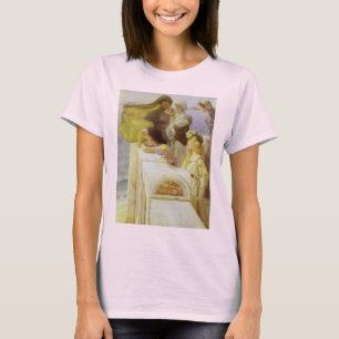 Bij Aphrodite's wieg door Sir Lawrence Alma Tadema T-shirt