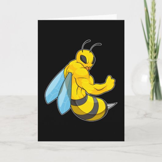 Bij as Krachtpiller Kaart (Voorkant)