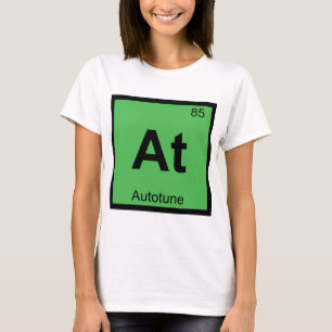 Bij - Autotune Muziek Chemie Periodiek Systeem T-shirt