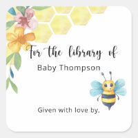 Bij - Baby Shower-boekenlegger, boeken voor baby
