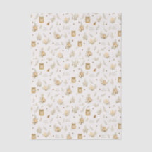 Bij baby shower, zoet als bij weefselpapier
