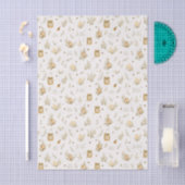 Bij baby shower, zoet als bij weefselpapier tissuepapier (Craft)