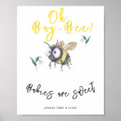 Bij - Baby's zijn schattig Poster (Voorkant)
