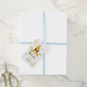 Bij bedankt voor je aanwezigheid cadeaulabel (Met Touw)