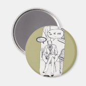 Bij behandeling magneet (Voorkant / Achterkant)