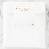 Bij Bibliotheek Labels | Kaartboek Cadeaubijlage (Tas)