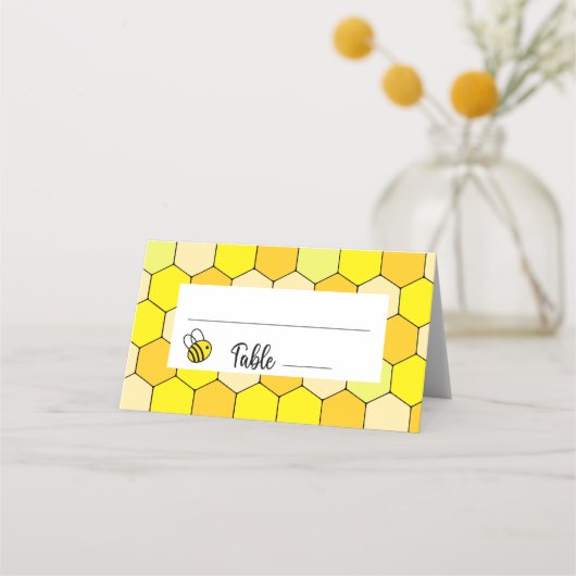 Bij bloemen plaatskaart plaatskaartje (Voorkant)