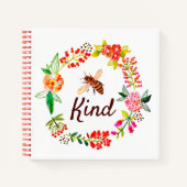 Bij bloemen vriendelijk notitieboek (Voorkant)