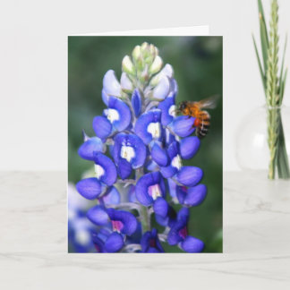 Bij & Bluebonnet Kaart