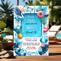 Bij Boy Fun Tiener Adult Pool Party Sweet 16 Verja