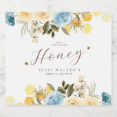 Bij Bruiloft Brunch Bier Etiket (Enkel label)