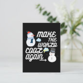 Bij bruiloft gele bloemen feest briefkaart (Staand voorkant)