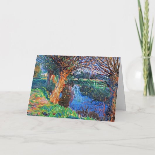 Bij Calcot door John Singer Sargent Kaart (Voorkant)