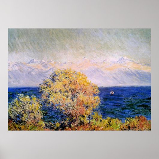 Bij Cap d'Antibes, Mistral Wind, Poster (Voorkant)
