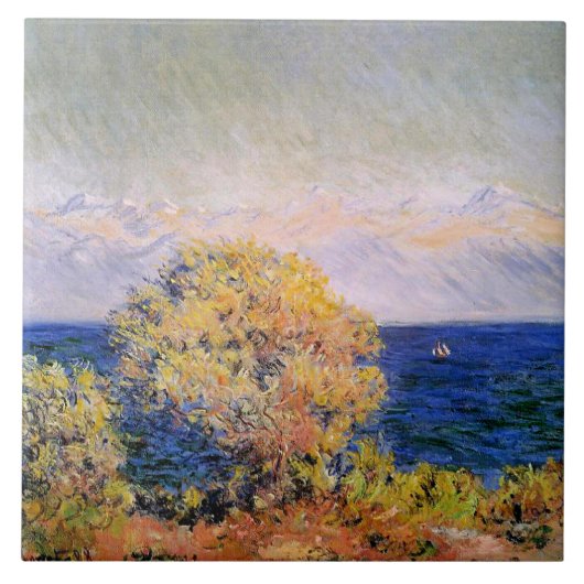 Bij Cap d'Antibes, Mistral Wind, Tegeltje (Voorkant)