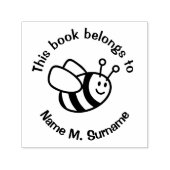 Bij Cartoon Ex Libris Stempel (Design)