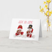 BIJ CHRISTMAS/ELKE DAG AAN DE ZIJDE VAN U KARTJE KAART (Gele Bloem)