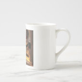 Bij Christmastime Hoesje Art Collectible Mok (Rechts)