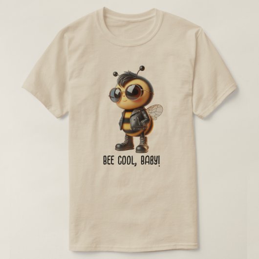 Bij Cool, Baby! T-Shirt (Design voorkant)