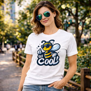Bij Cool Grappig Schattig Bij Grappige Opmerking T Tri-Blend Shirt