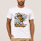 Bij Cool Grappig Schattig Pun T-Shirt (Voorkant)