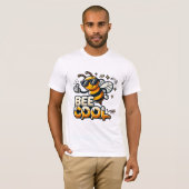 Bij Cool Grappig Schattig Pun T-Shirt (Voorkant volledig)