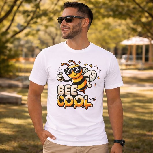 Bij Cool Grappig Schattig Pun T-Shirt