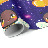 Bij Cute Charming Thema Geïnspireerd Cadeaupapier (Rol Hoek)